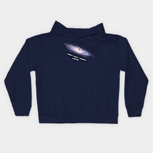 Wish you were here galaxy Kids Hoodie